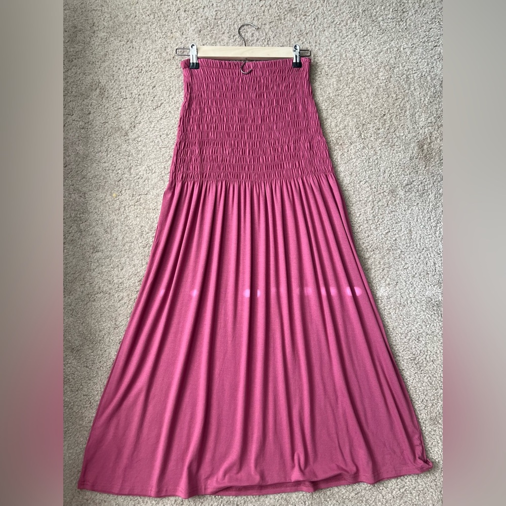 ASOS Smocked Maxi Skirt